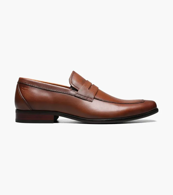 Florsheim Dress Shoes Scottsdale Moc Toe Penny Loafer Cognac 8211 Men