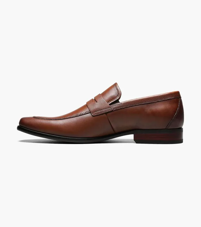 Florsheim Dress Shoes Scottsdale Moc Toe Penny Loafer Cognac 8211 Men