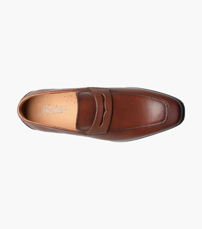 Florsheim Dress Shoes Scottsdale Moc Toe Penny Loafer Cognac 8211 Men