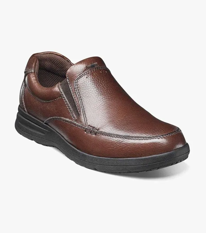 Florsheim Florsheim Comfortech Cavin Moc Toe Slip On Cognac Tumbled 8211 Men