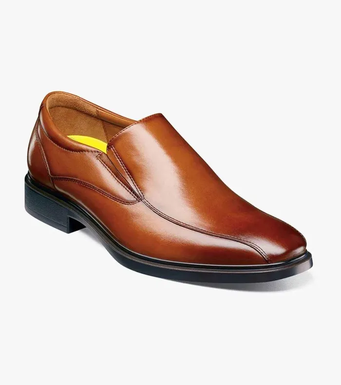 Florsheim Florsheim Comfortech Forecast Waterproof Bike Toe Slip On Cognac 8211 Men