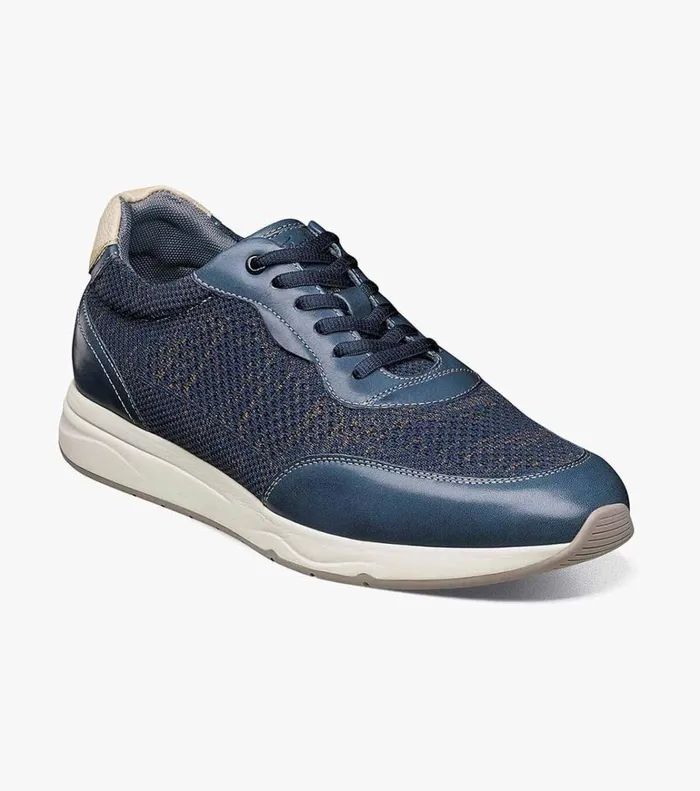 Florsheim Florsheim Comfortech Formula Knit Moc Toe Lace Up Sneaker Navy 8211 Men Florsheim Florsheim Comfortech Formula Knit Moc Toe Lace Up Sneaker Navy 8211 Men