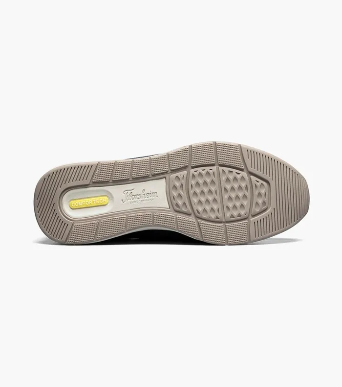 Florsheim Florsheim Comfortech Formula Knit Moc Toe Lace Up Sneaker Navy 8211 Men