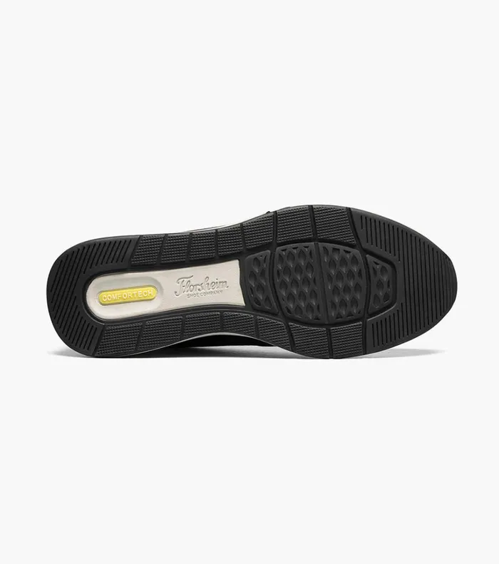 Florsheim Florsheim Comfortech Formula Moc Toe Lace Up Sneaker Black 8211 Men