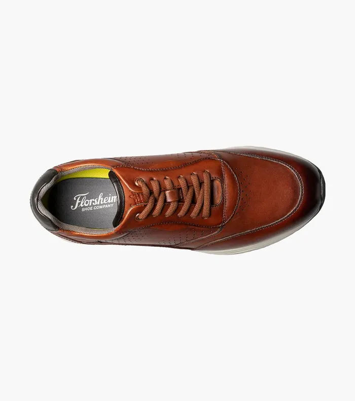 Florsheim Florsheim Comfortech Formula Moc Toe Lace Up Sneaker Cognac 8211 Men