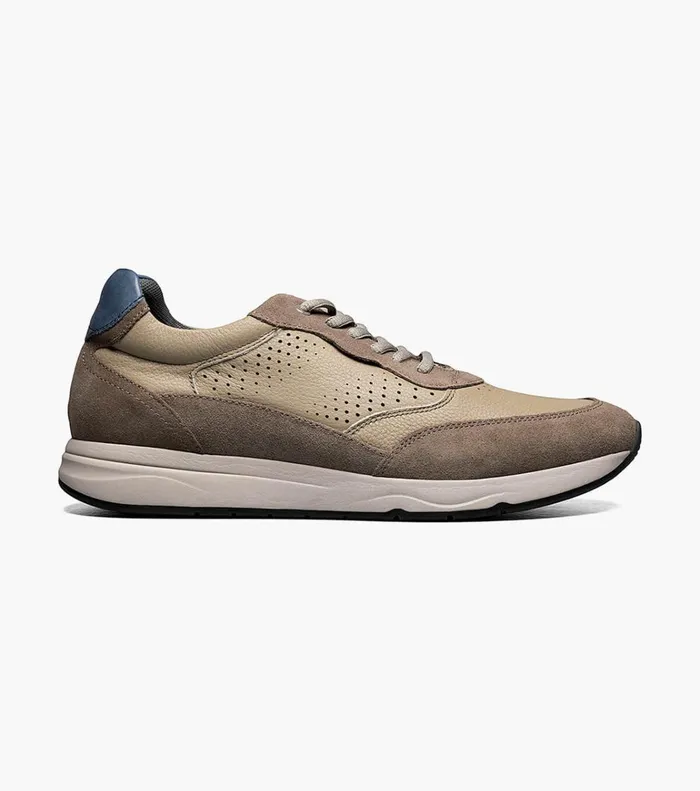 Florsheim Florsheim Comfortech Formula Moc Toe Lace Up Sneaker Stone 8211 Men