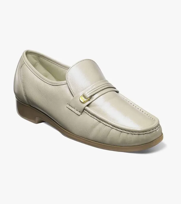 Florsheim Florsheim Comfortech Riva Moc Toe Bit Loafer Beige 8211 Men