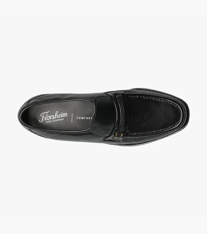 Florsheim Florsheim Comfortech Riva Moc Toe Bit Loafer Black 8211 Men