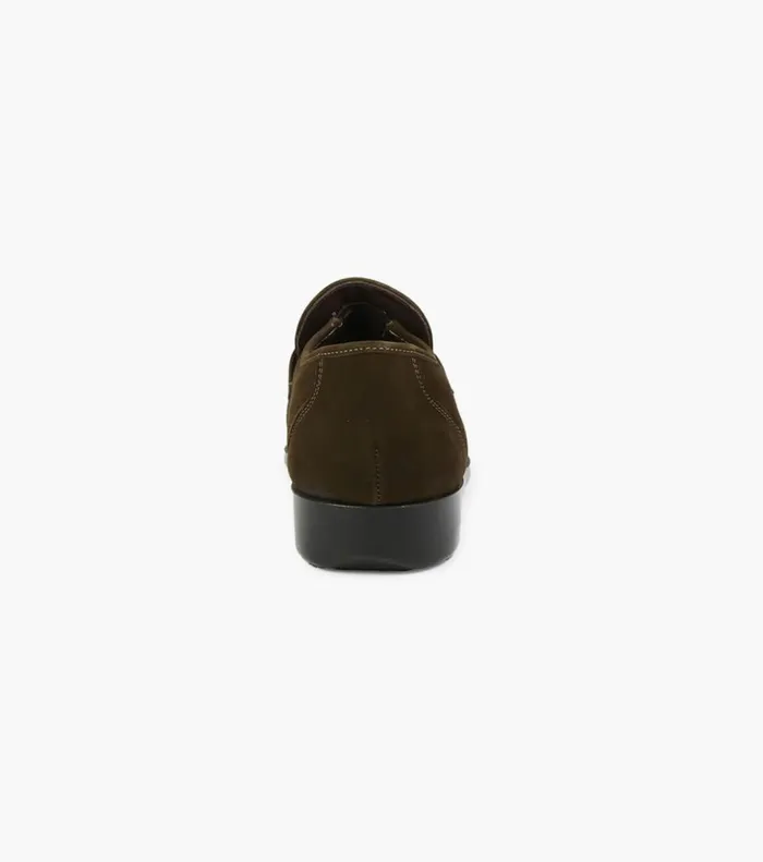 Florsheim Florsheim Comfortech Riva Moc Toe Bit Loafer Brown Nubuck 8211 Men