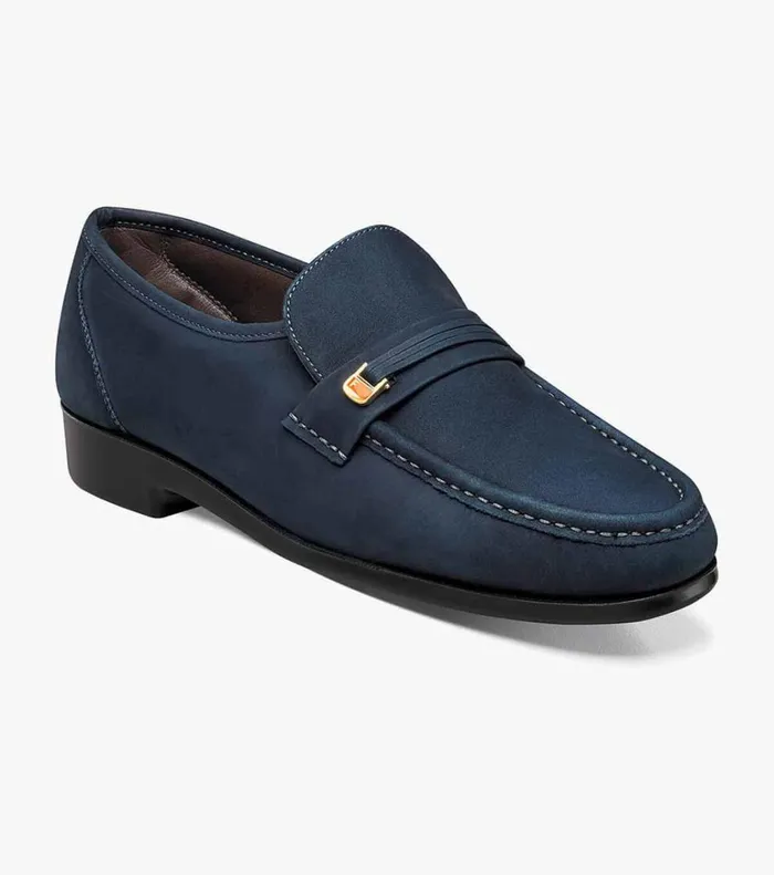 Florsheim Florsheim Comfortech Riva Moc Toe Bit Loafer Indigo 8211 Men