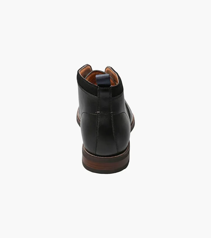 Florsheim Florsheim Comfortech Uptown Plain Toe Chukka Boot Black 8211 Men
