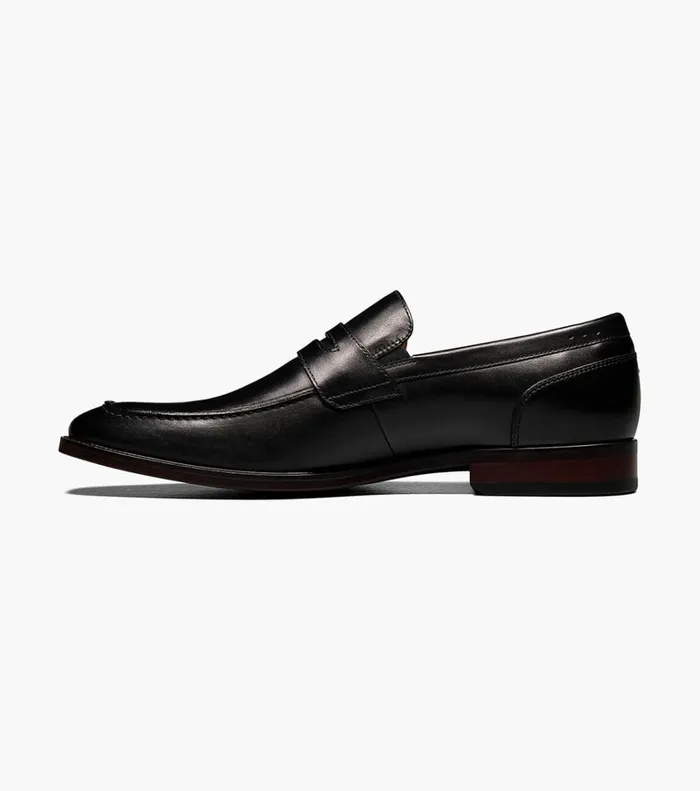 Florsheim Loafers and Slip Ons Sorrento Moc Toe Penny Loafer Black 8211 Men