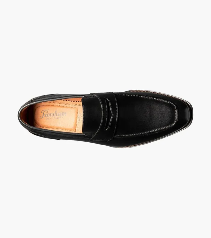 Florsheim Loafers and Slip Ons Sorrento Moc Toe Penny Loafer Black 8211 Men