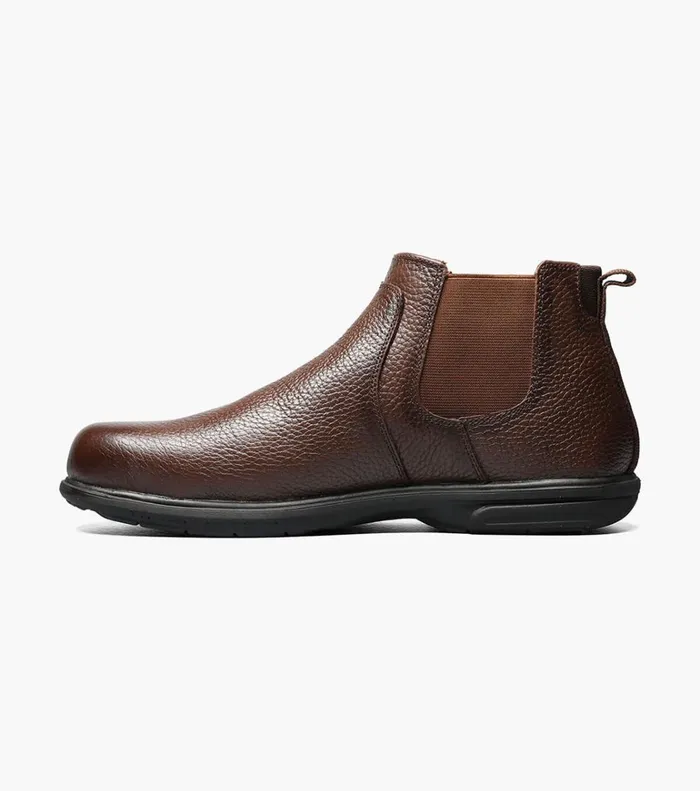 Florsheim Safety Shoes Loedin Steel Toe Plain Toe Gore Boot Brown 8211 Men
