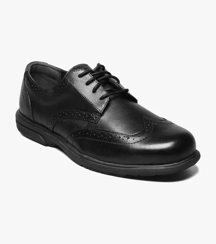 Florsheim Safety Shoes Loedin Steel Toe Wingtip Oxford Black 8211 Men
