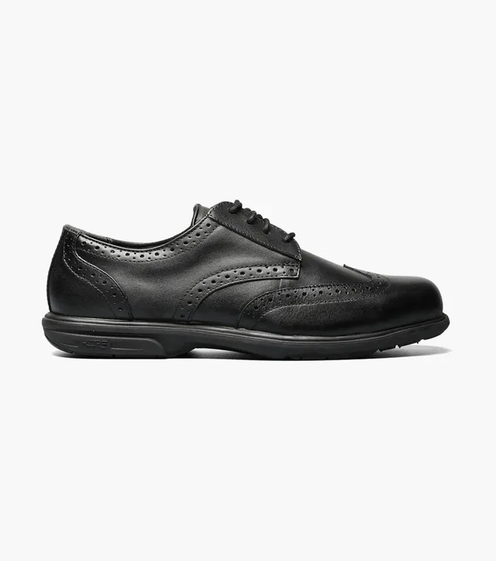 Florsheim Safety Shoes Loedin Steel Toe Wingtip Oxford Black 8211 Men