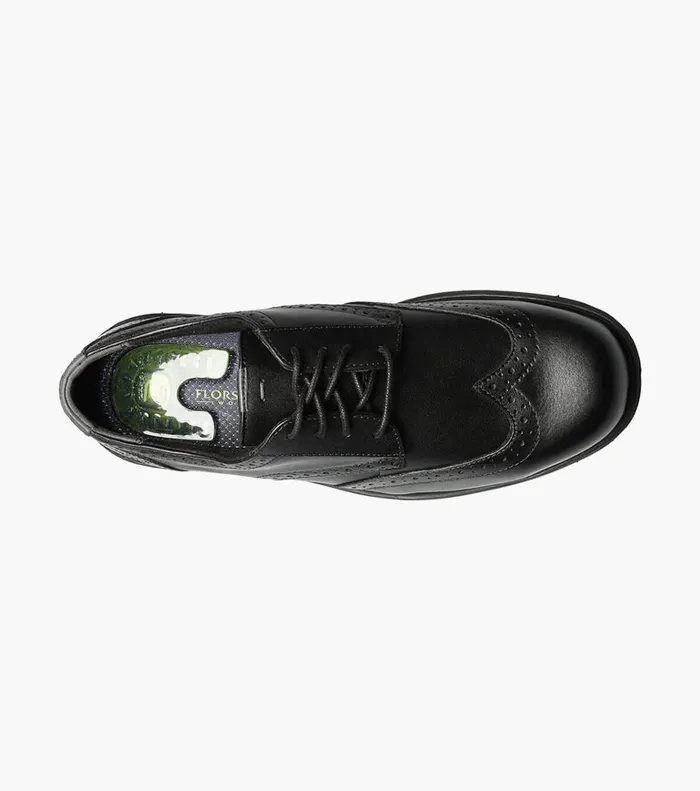 Florsheim Safety Shoes Loedin Steel Toe Wingtip Oxford Black 8211 Men