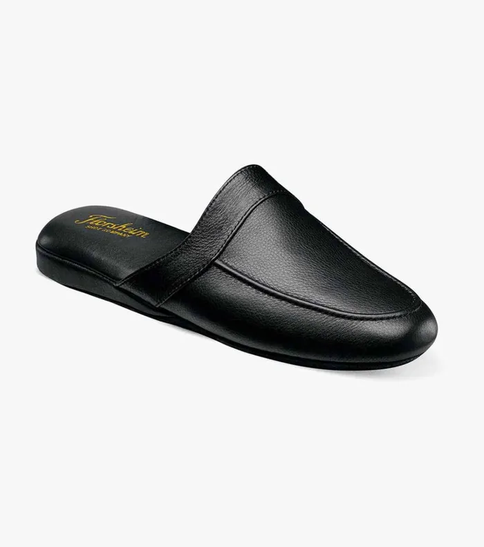 Florsheim Slippers Pareto Scuff Moc Toe Slipper Black 8211 Men