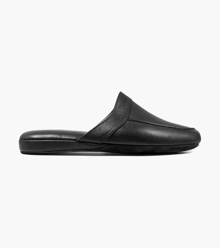 Florsheim Slippers Pareto Scuff Moc Toe Slipper Black 8211 Men