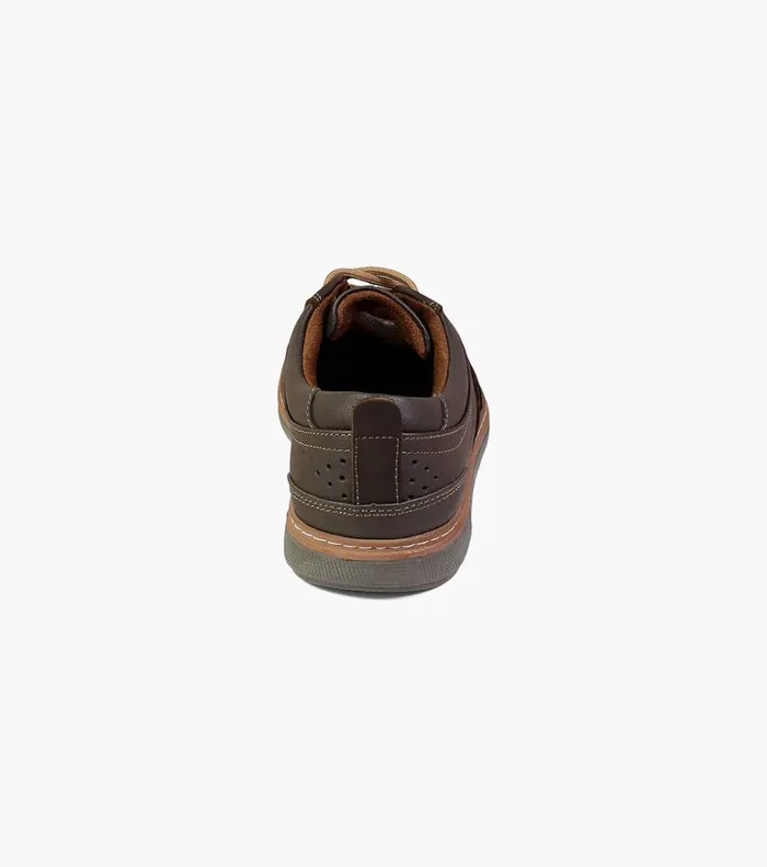 Florsheim Sneakers Gridley Steel Toe Moc Toe Oxford Brown 8211 Men