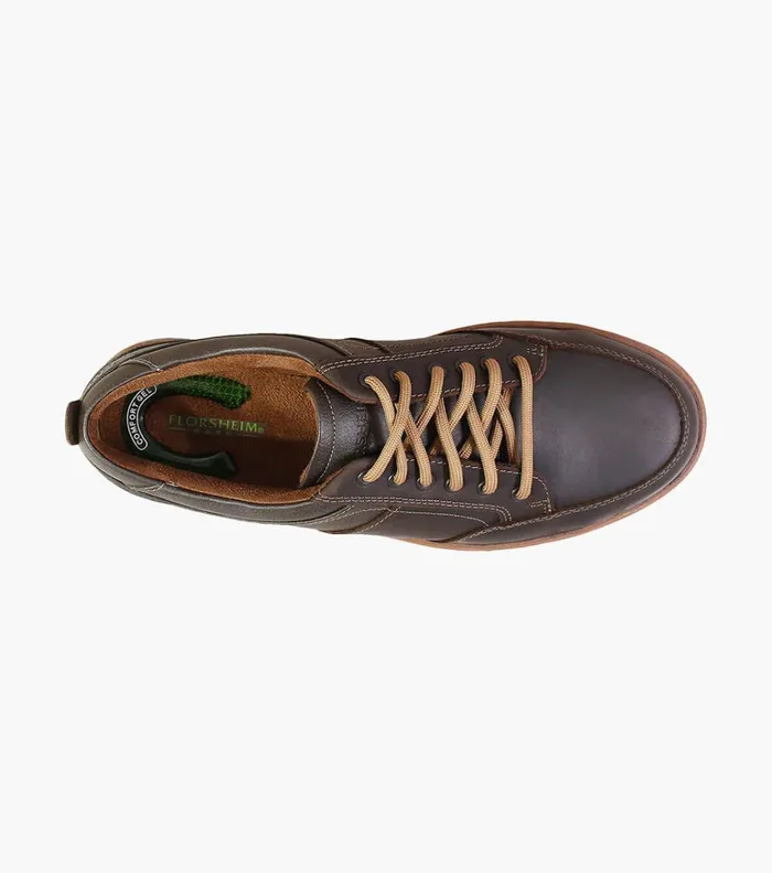 Florsheim Sneakers Gridley Steel Toe Moc Toe Oxford Brown 8211 Men