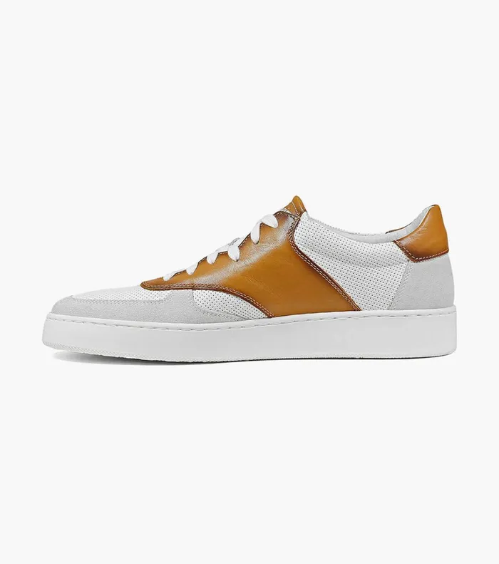 Florsheim Sneakers Random Moc Toe Lace Up Sneaker Cognac 8211 Men