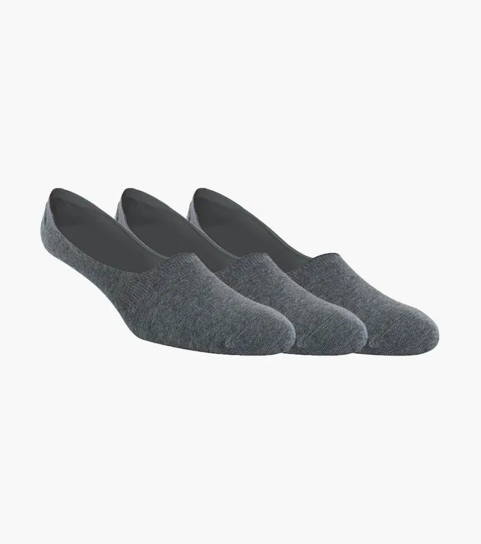Florsheim Socks 3Pack Hidden Socks No Show Socks Gray 8211 Men
