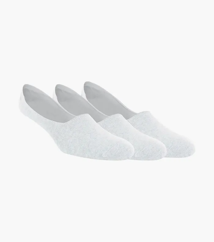 Florsheim Socks 3Pack Hidden Socks No Show Socks White 8211 Men
