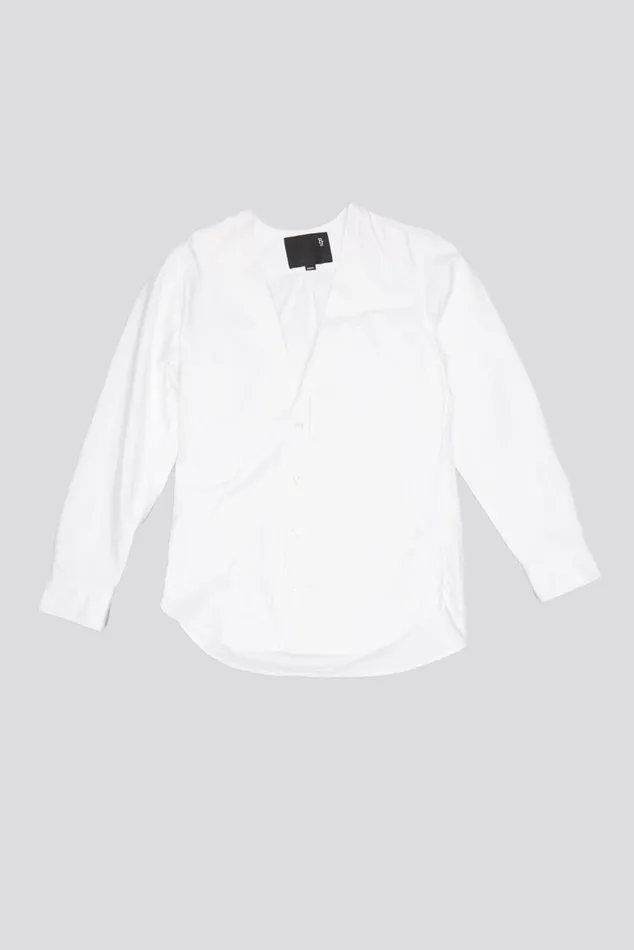 FOLDBACK SHIRT 8211 OXFORD WHITE Women R13 Tops