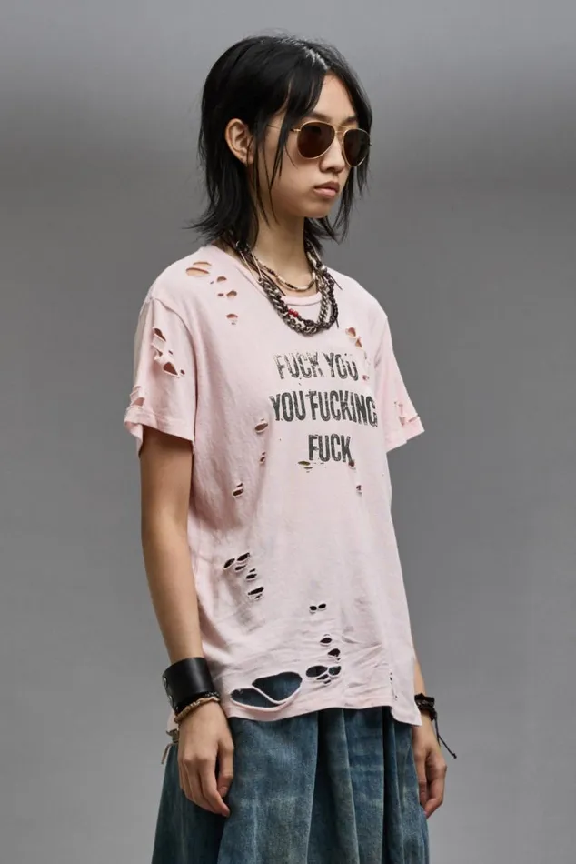 FYYFF BOY T 8211 LIGHT PINK Women R13 TShirts