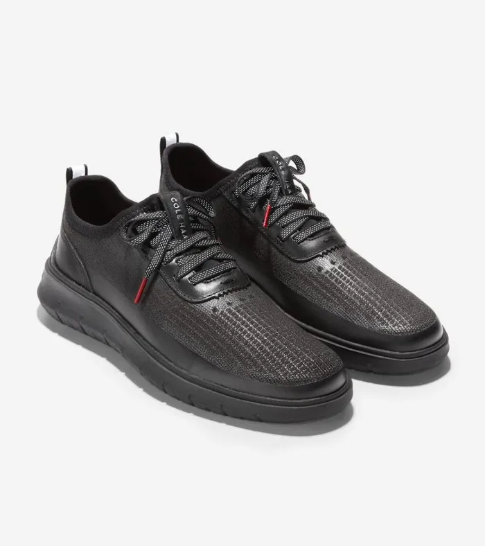 Generation ZERGRAND WaterResistant Stitchlite Sneakers Black Stitchlitetradematte Shine Reflective Men Cole Haan Sneakers
