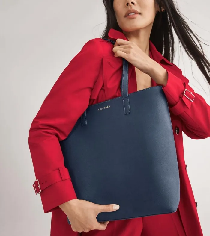 Go Anywhere Tote Bag Blazer Blue Women Cole Haan Tote Bags