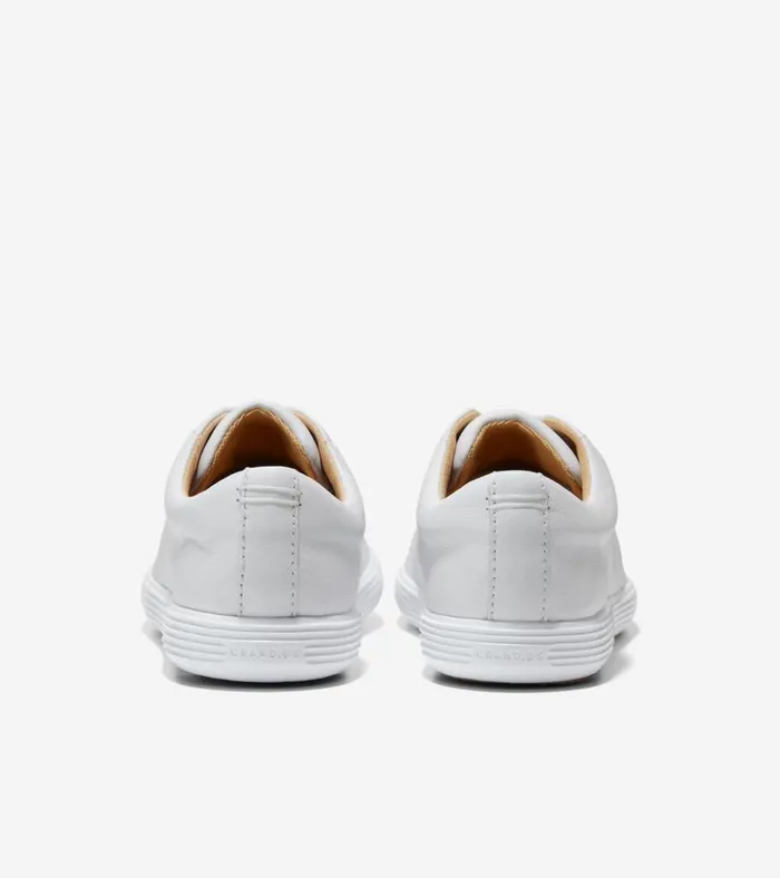 Grand Crosscourt Sneakers Optic White Leather Women Cole Haan Sneakers