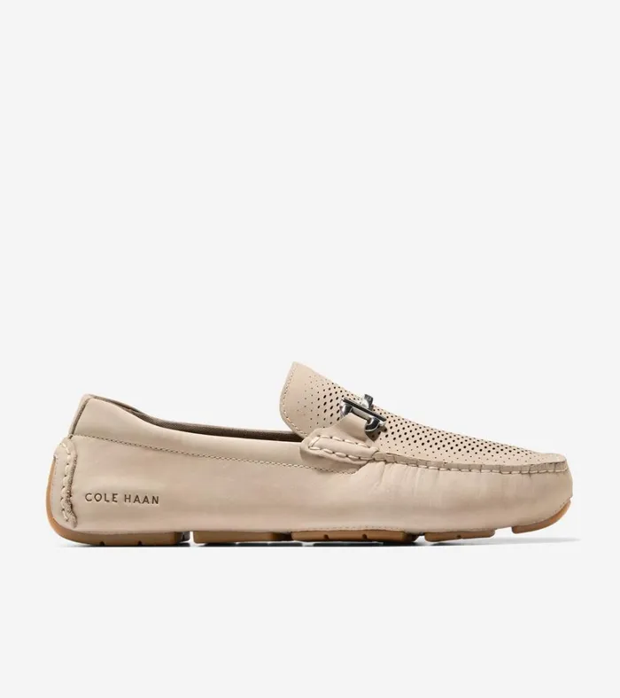 Grand Laser Bit Driving Loafers Sesamegum Men Cole Haan Loafers and Drivers