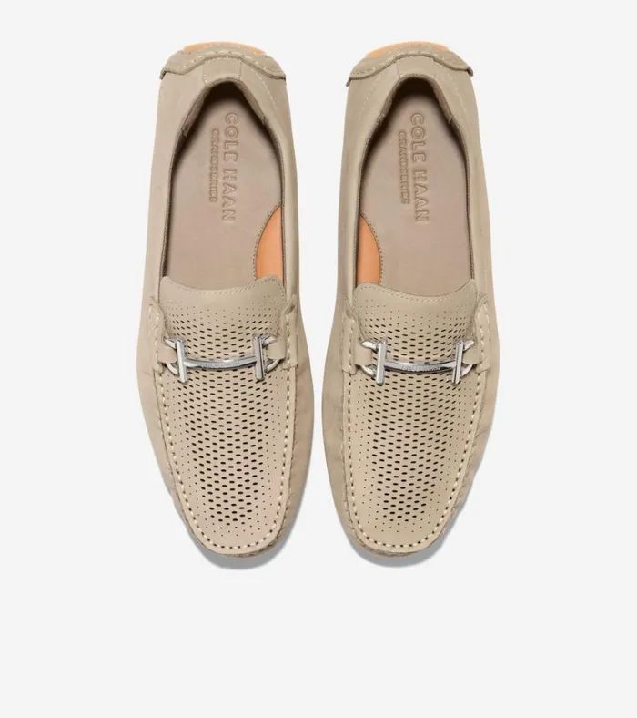 Grand Laser Bit Driving Loafers Sesamegum Men Cole Haan Loafers and Drivers