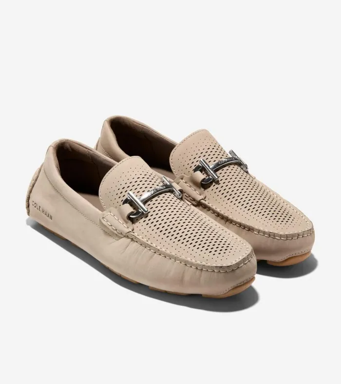 Grand Laser Bit Driving Loafers Sesamegum Men Cole Haan Loafers and Drivers