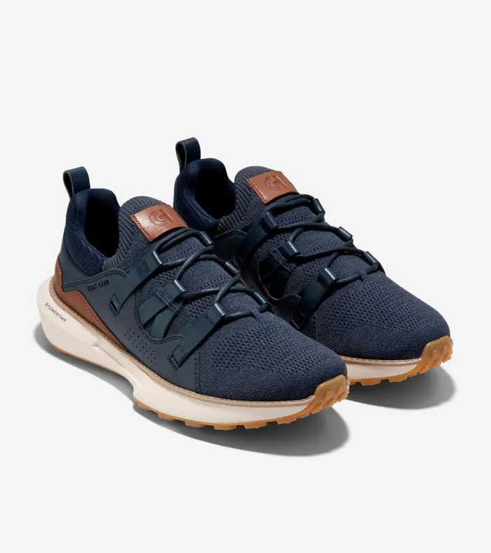 GrandMtion II Stitchlite Sneakers Navy Stitchlitetradestormy Weatherbritish Tanivory Men Cole Haan Sneakers