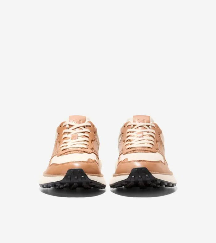 GrandPr Ashland TXT Sneakers Pecan Brownnatural Hemp Canvasivory Men Cole Haan Sneakers