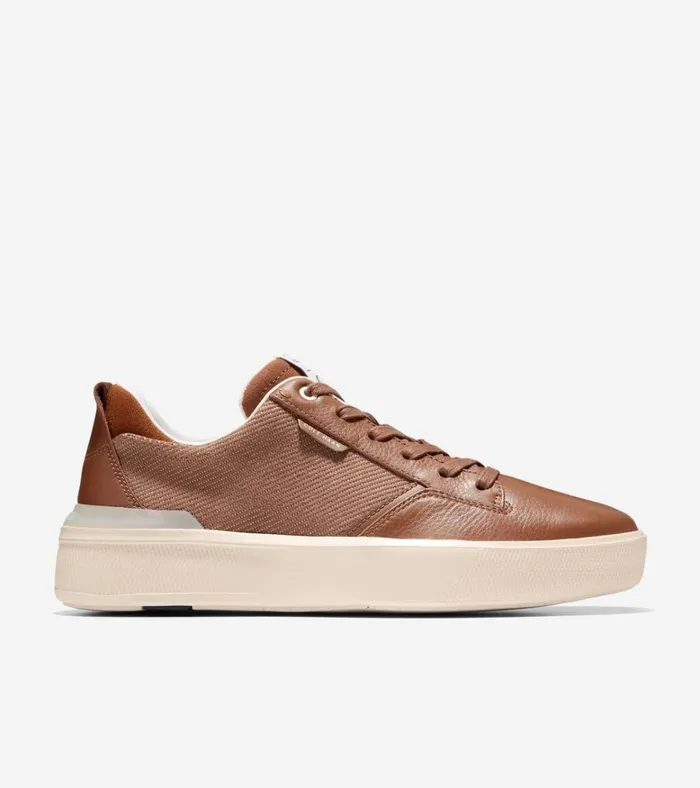 GrandPr Crew Sneakers British Tanivory Men Cole Haan Sneakers