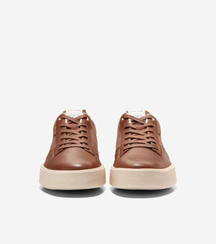 GrandPr Crew Sneakers British Tanivory Men Cole Haan Sneakers