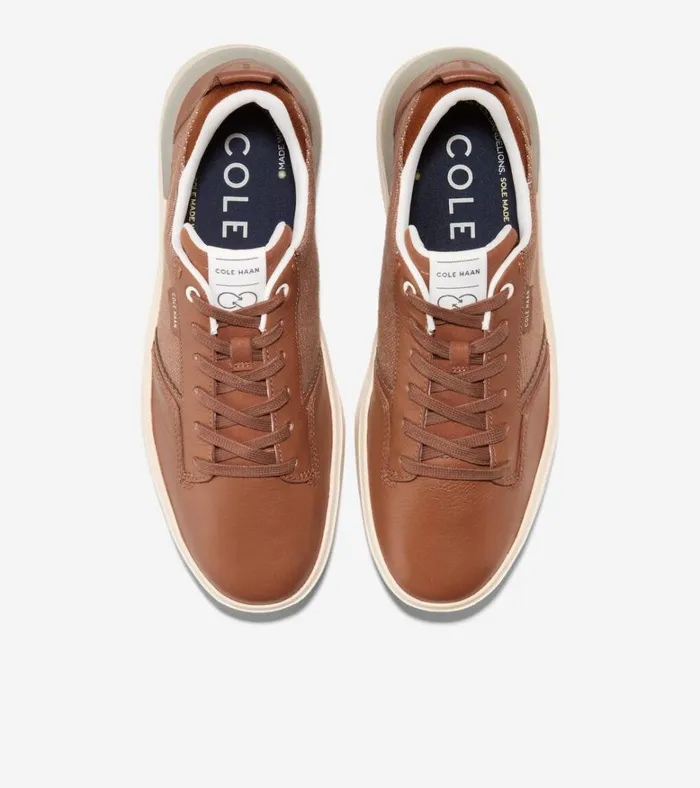 GrandPr Crew Sneakers British Tanivory Men Cole Haan Sneakers
