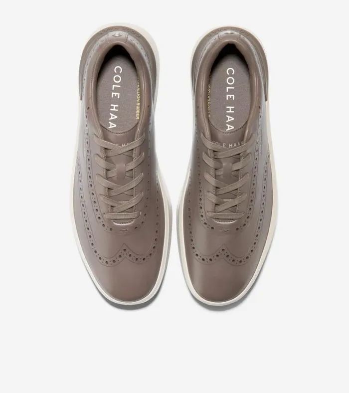 GrandPr Crew Wingtip Sneakers Truffle Brownsilver Lining Men Cole Haan Sneakers