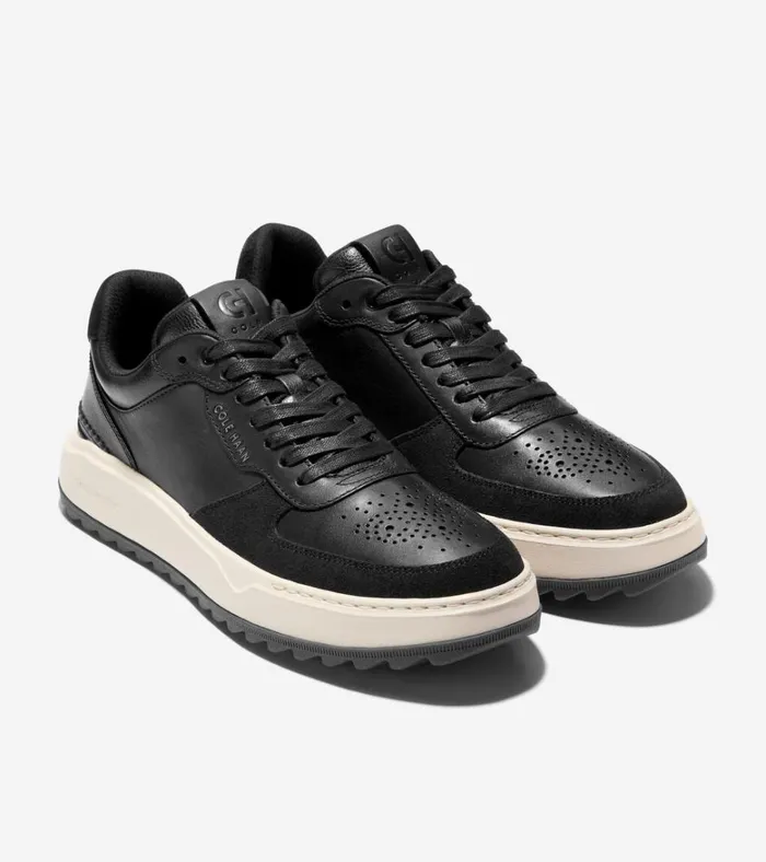 GrandPr Crossover Golf Shoes Blackivory Men Cole Haan Sneakers