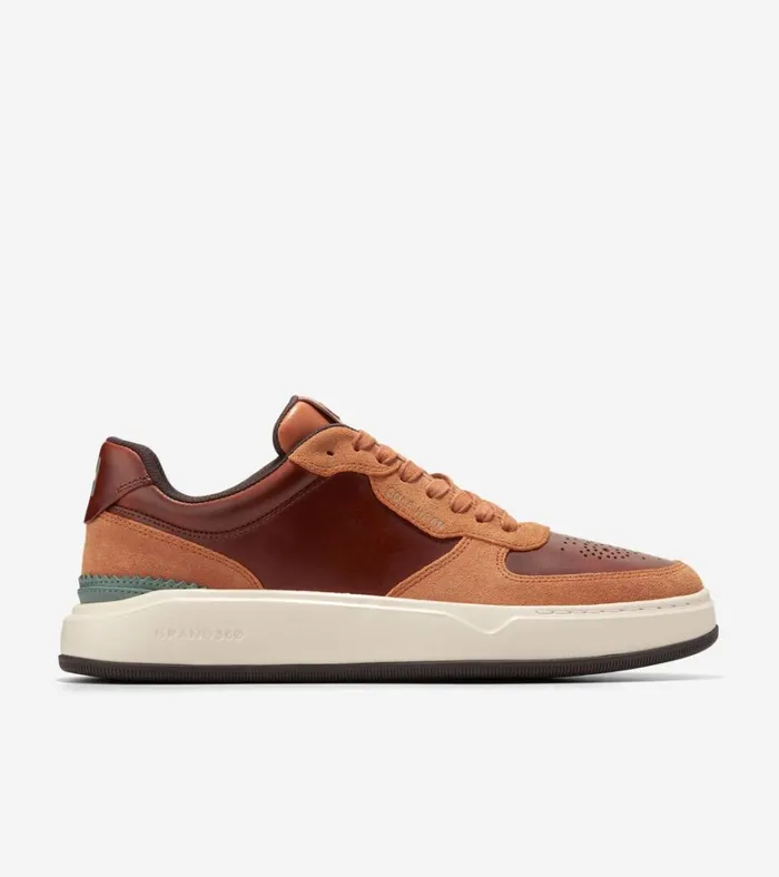 GrandPr Crossover Sneakers Acorn Browntrellisivory Men Cole Haan Sneakers