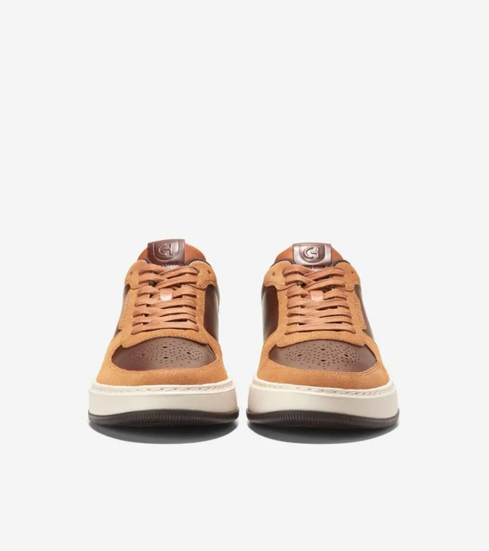 GrandPr Crossover Sneakers Acorn Browntrellisivory Men Cole Haan Sneakers