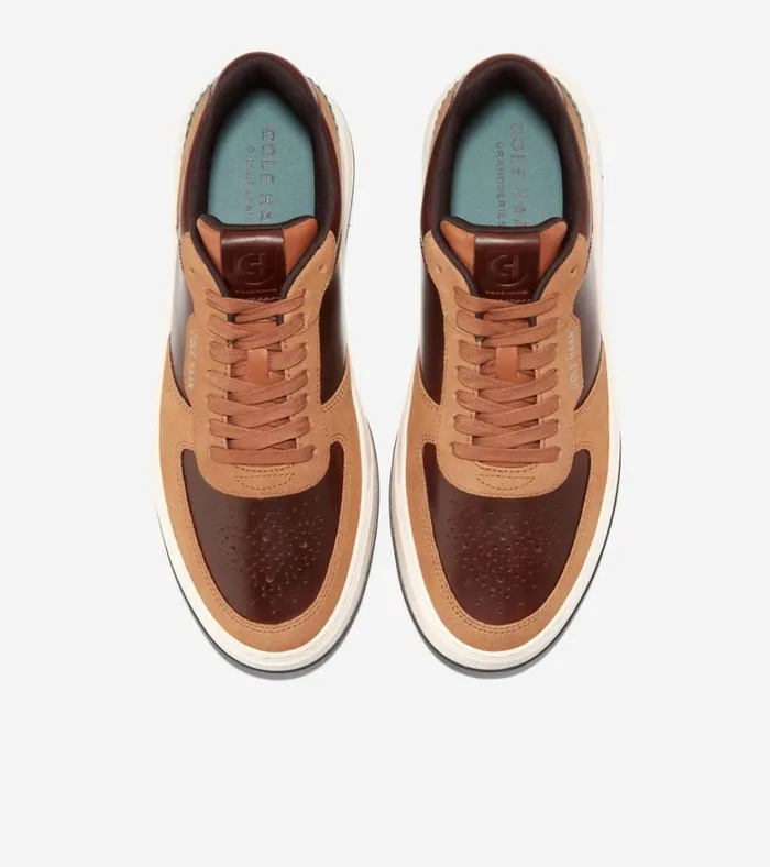 GrandPr Crossover Sneakers Acorn Browntrellisivory Men Cole Haan Sneakers