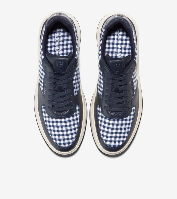 GrandPr Crossover Sneakers Navy Blazerginghamivory Men Cole Haan Sneakers