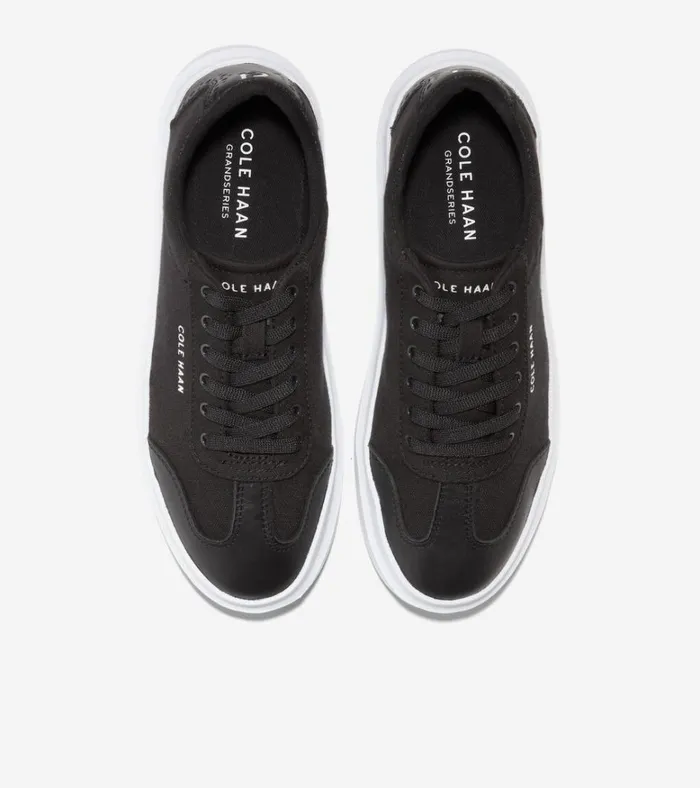 GrandPr Rally Canvas TToe Sneakers Blackoptic White Women Cole Haan Sneakers