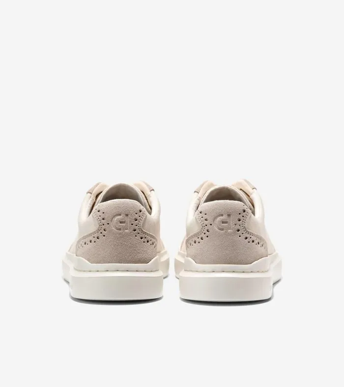 GrandPr Rally Canvas TToe Sneakers Ivorysilver Men Cole Haan Sneakers