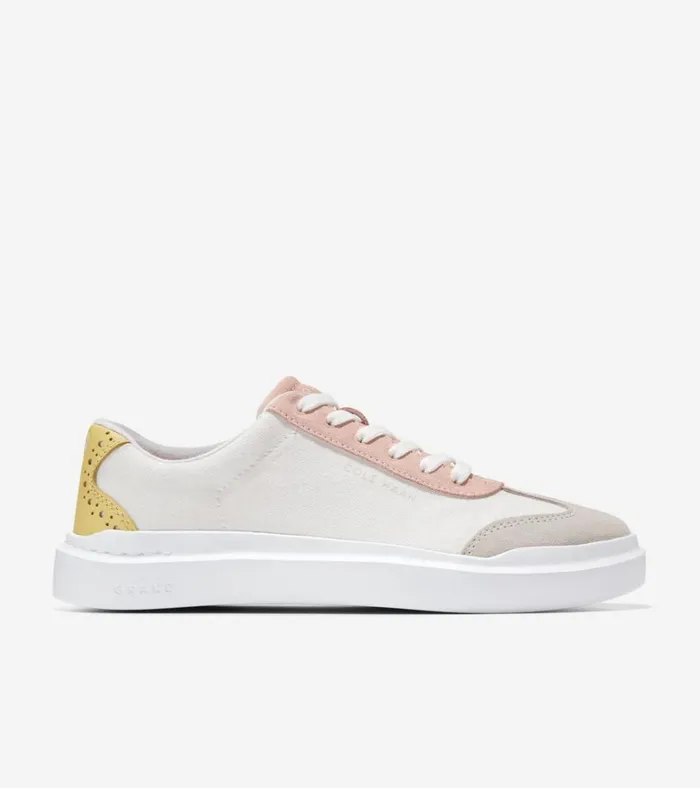 GrandPr Rally Canvas TToe Sneakers Optic Whitemulti Women Cole Haan Sneakers